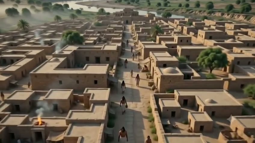 Harappan Civilisation Film — key frame from the AI generated film